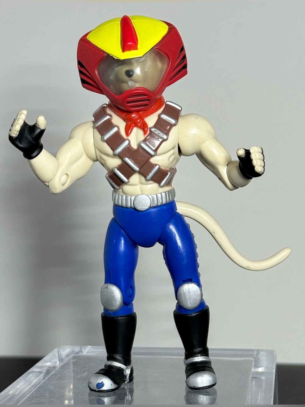 VTG 1993 Biker Mice From Mars Vinnie Action Figure Galoob Removable Helmet